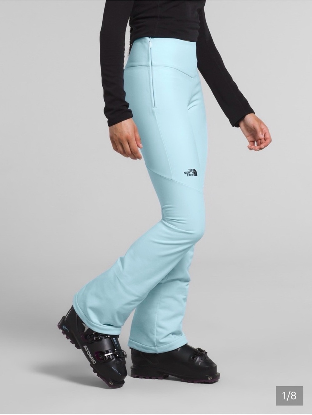 New The North Face Snowga ice Blue Ski Pants 10